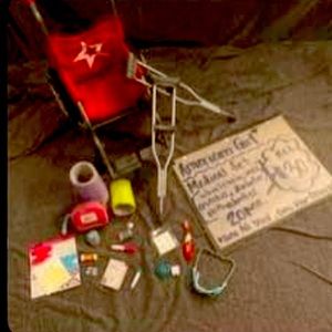 American girl doll health set 20pcs